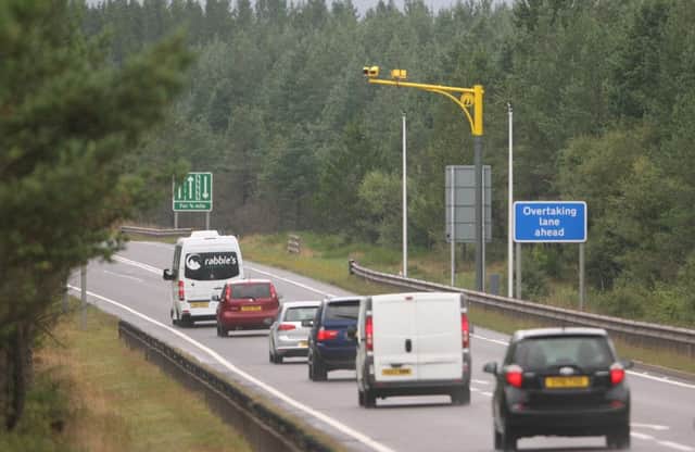 Average speed cameras have cut the number of deaths on the A9. Picture: Peter Jolly