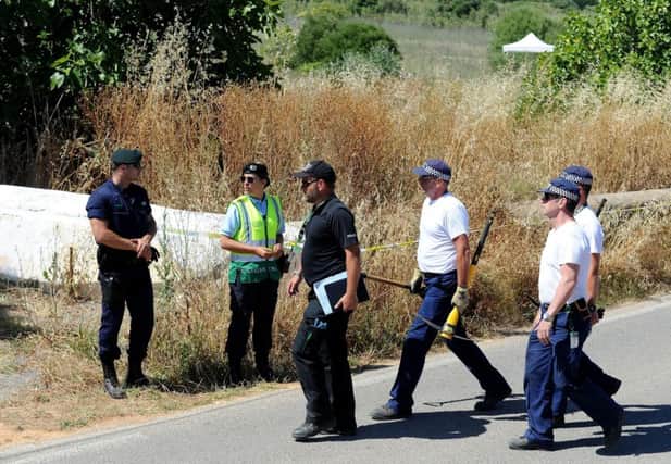 British police returned to Praia da Luz last year to search scrubland in hunt for missing Madeleine. Picture: PA