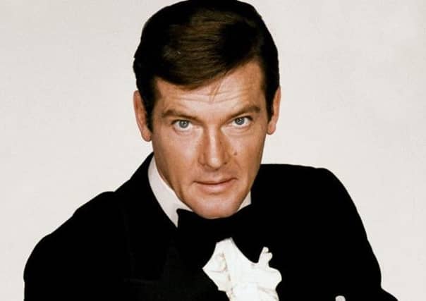 Roger Moore as James Bond