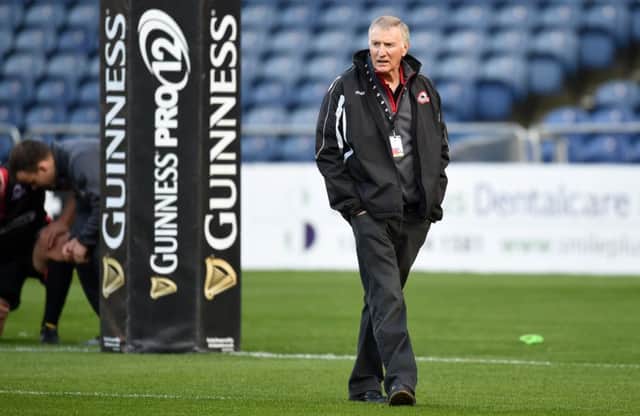Coach Alan Solomons saw Edinburgh's run of four wins come to a shuddering halt with defeat to bogey side Zebre in Italy last weekend. Picture: SNS