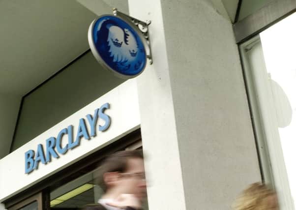 Barclays has reported a fall in quarterly profits. Picture: AP