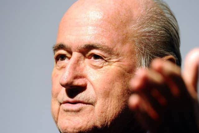 Rigged: Sepp Blatter has admitted the 2018 World Cup vote was fixed. Picture: PA