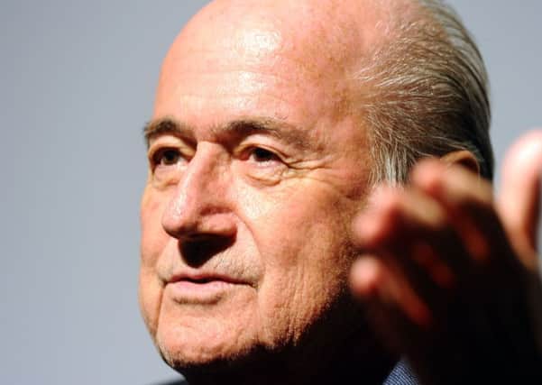 Rigged: Sepp Blatter has admitted the 2018 World Cup vote was fixed. Picture: PA