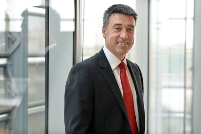 Nathan Bostock warns of pressure on asset margins. Picture: Daniel Lynch