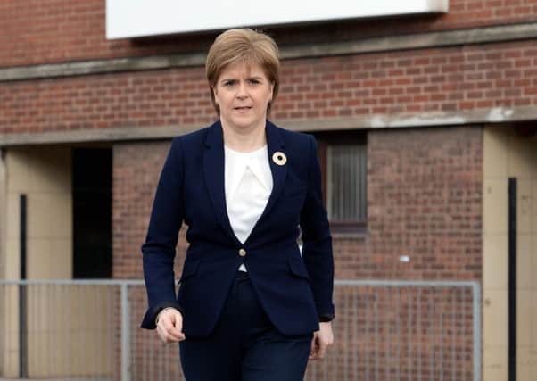 The First Minister came under fire at First Minister's Questions. Picture: Lisa Ferguson