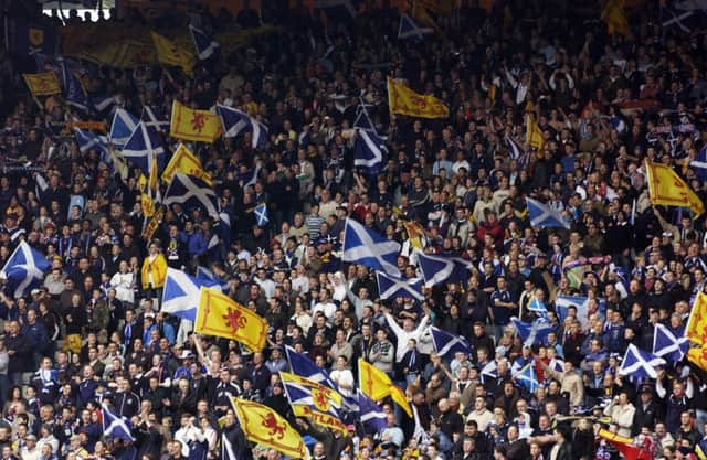 Scotland is the only European country without an independent organisation representing football supporters. Pictutre: Michael Hughes