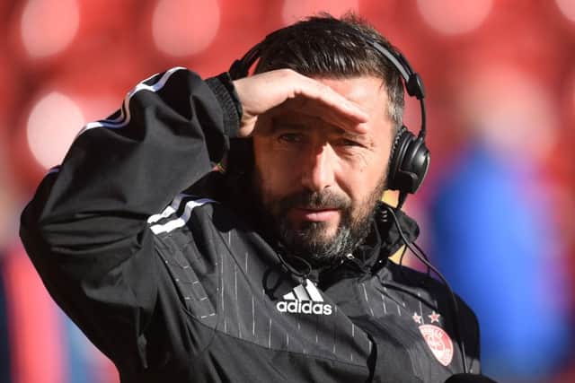 Derek McInnes: Confident Dons will resume winning ways. Picture: SNS