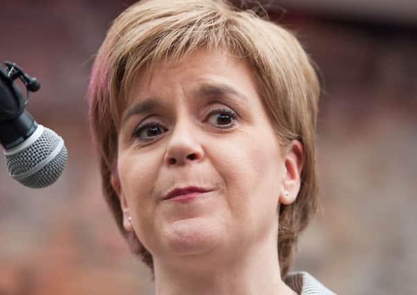 Nicola Sturgeon told MSPs of her "shock and  sadness" at the death. Picture: John Devlin