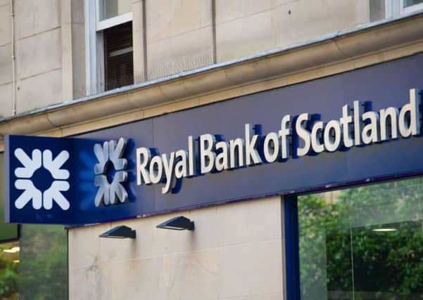 RBS unveiled a plunge in quarterly profits. Picture: John Devlin