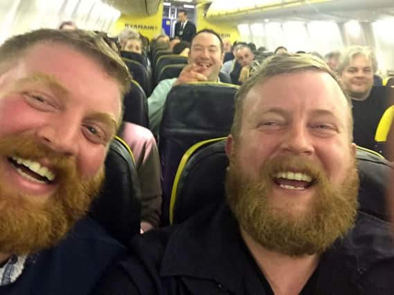 Neil Thomas Douglas spots a familiar face on a Ryanair flight. Picture: PA