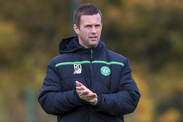 Deila: 'Them and us' agenda. Picture: SNS
