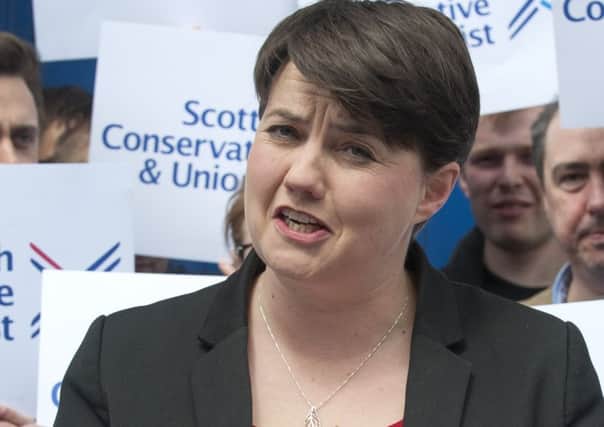 Ruth Davidson had been due to speak at the event.