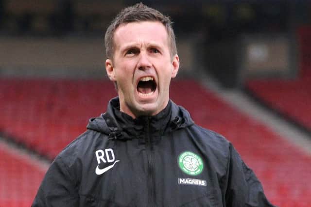 Ronny Deila rounded on his critics, attacked media reporting of Celtic defeats and insisted he has full backing. Picture: Lisa Ferguson