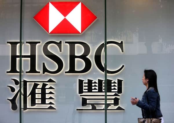 HSBC saw its quarterly profits jump by a third. Picture: Isaac Lawrence/AFP/Getty