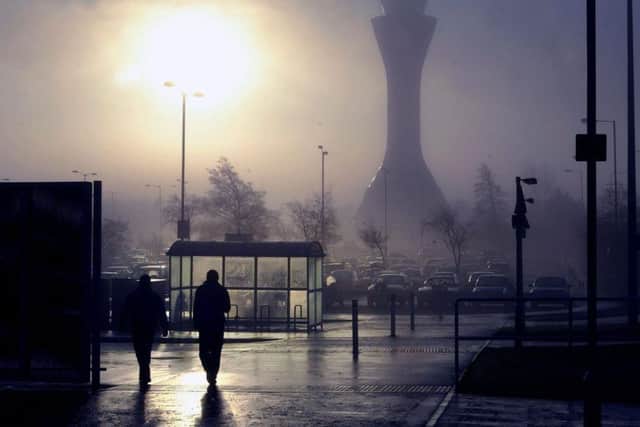 Some Edinburgh flights were affected by the fog. Picture: PA
