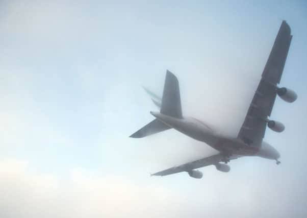 Foggy conditions can have a severe impact on flights. Picture: PA