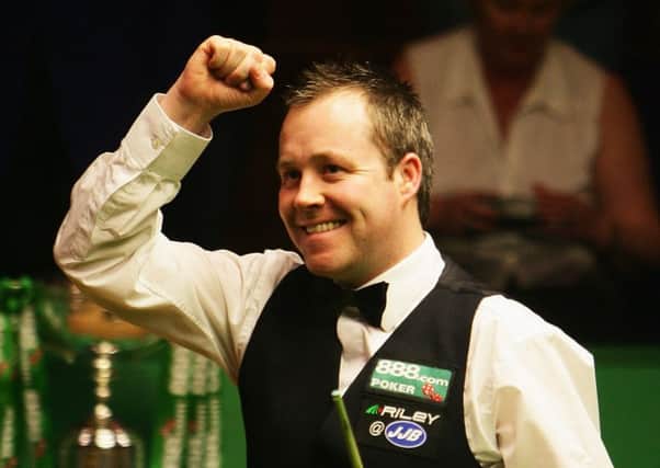 Higgins also equalled Steve Davis for career wins with the victory. Picture: Getty