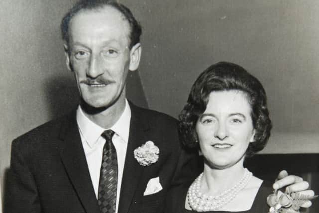 Helen's parents, Catherine and Thomas Rankin. Catherine died from breast cancer