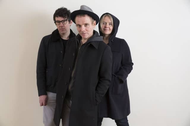 Stuart Murdoch, centre, of Belle and Sebastian, has organised the charity concert in Glasgow. Picture: Robert Perry