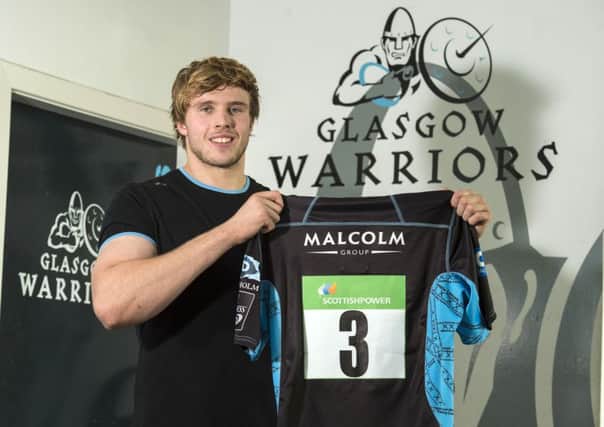 Jonny Gray has extended his Glasgow Warriors stay until May 2018. Picture: Paul Devlin / SNS Group / SRU