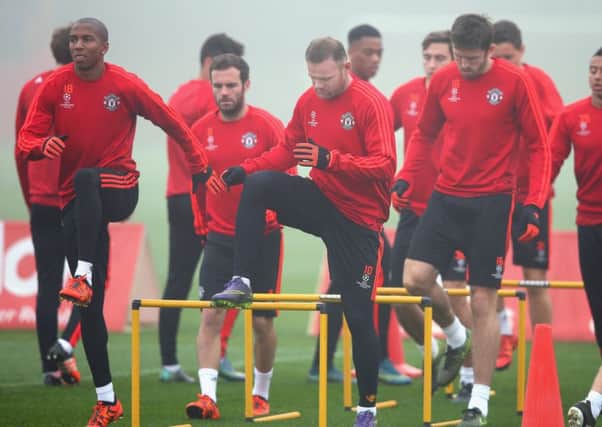 Manchester United players took part in the research. Picture: Getty Images
