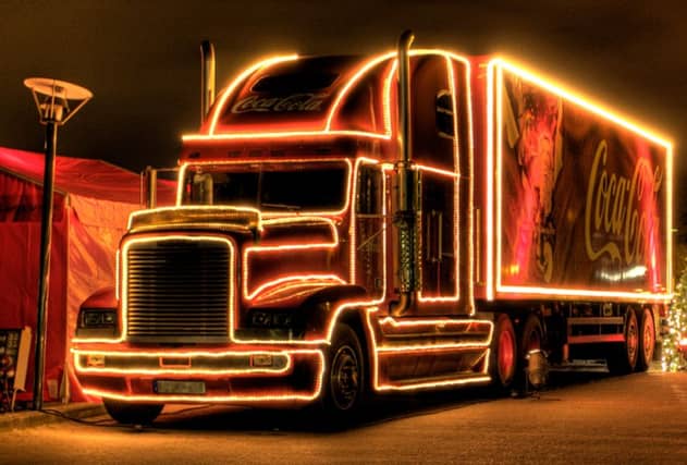 The iconic Coca-Cola truck will be coming to five Scottish towns and cities. Picture: Wiki Commons