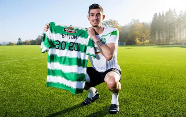 Nir Bitton has extended his contract with Celtic unitl 2020. Picture: Craig Foy/SNS