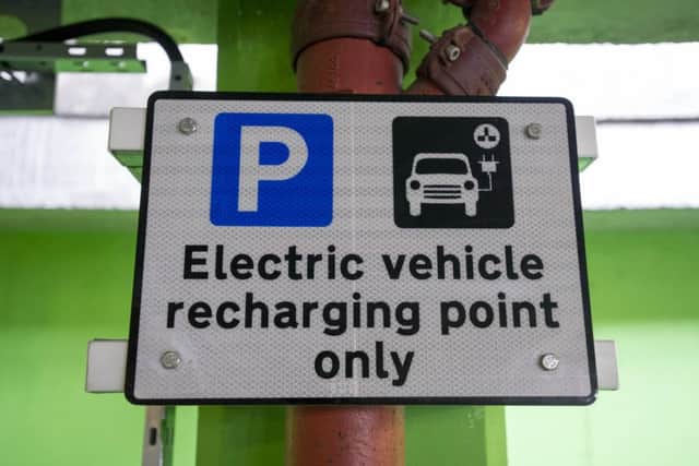 There are now more than 600 electric vehicle charging points in Scotland