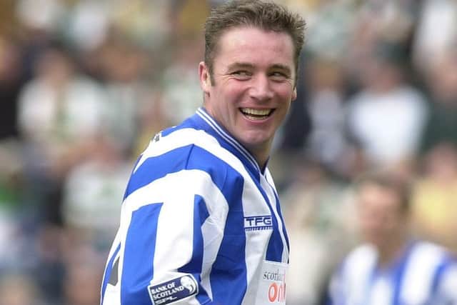 McCoist played into his late 30s with Kilmarnock after leaving Rangers. Picture: Ian Rutherford