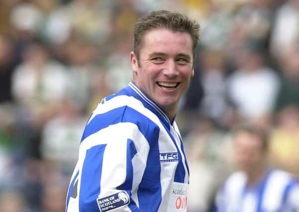 McCoist played into his late 30s with Kilmarnock after leaving Rangers. Picture: Ian Rutherford