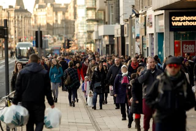 Despite rising sales, industry leaders warned of 'challenging' times for Scotland's retailers
