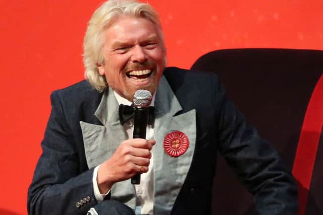 Sir Richard Branson will address an Edinburgh event on natural capital. Picture: Andrew Milligan/PA Wire