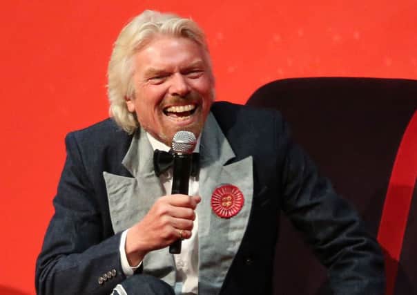 Sir Richard Branson will address an Edinburgh event on natural capital. Picture: Andrew Milligan/PA Wire