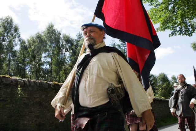 Over 50 people took part in the commemorative walk to mark the 1689 battle of Killiecrankie at Blair Atholl, Perthshire.