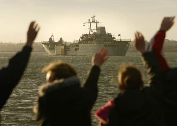 Marchwood military port, near Southampton. Picture: PA