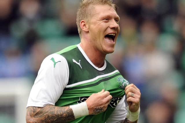 Garry O'Connor enjoyed two spells at Hibs. Picture: Phil Wilkinson