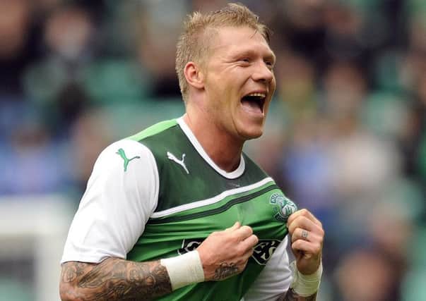 Garry O'Connor enjoyed two spells at Hibs. Picture: Phil Wilkinson
