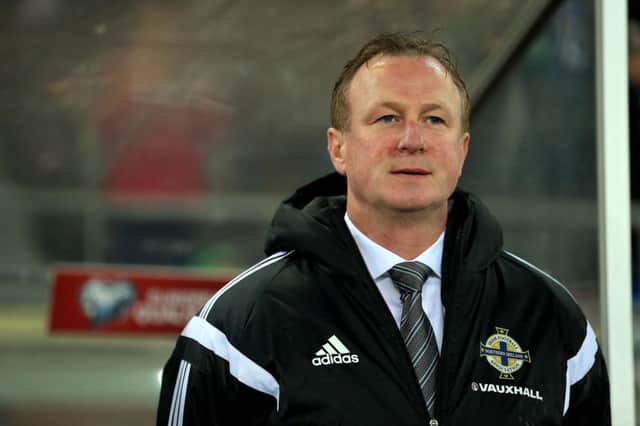 Northern Ireland Manager Michael O'Neill led the nation to the 2016 European Championships. Picture: Getty