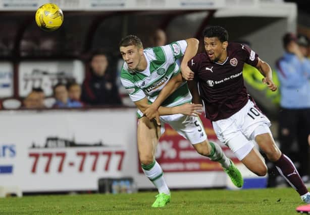 Jozo Simunovic is a doubt for Celtic. Picture: Neil Hanna