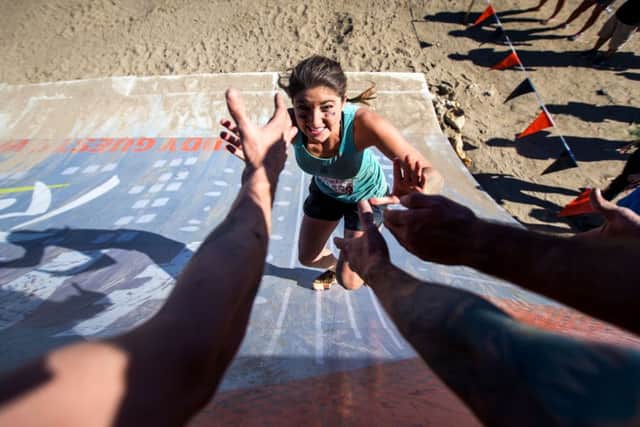 A Tough Mudder in action. Picture: Tough Mudder