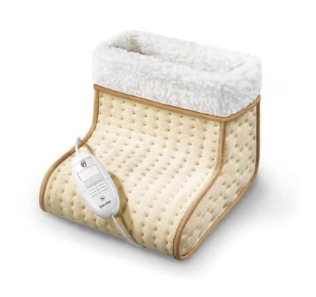 Beurer Heated Deluxe Foot Warmer, available from betterlifehealthcare.com. Picture: PA