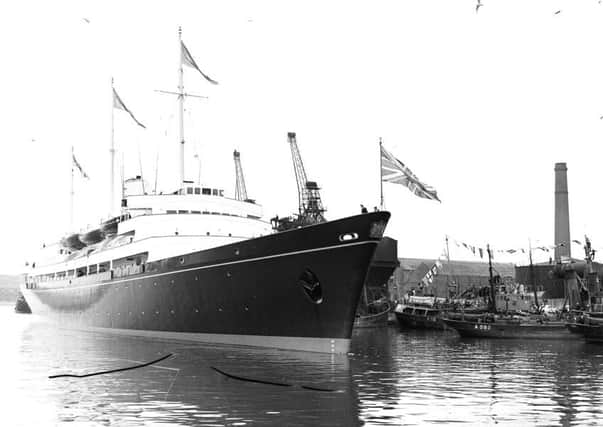 Queen Elizabeth II visit to Aberdeen - The arrival of Royal Yacht Britannia
.