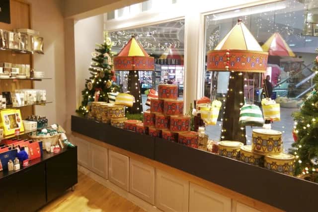 Christmas gift sets at Arran Aromatics. Picture: Laura Pearson-Smith