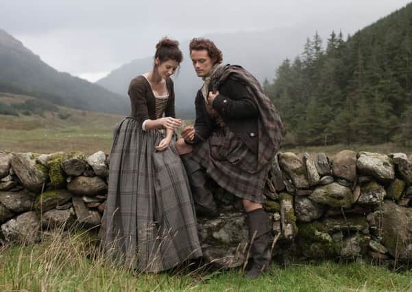 TV series Outlanders is filmed on location in Scotland. Picture: Contributed