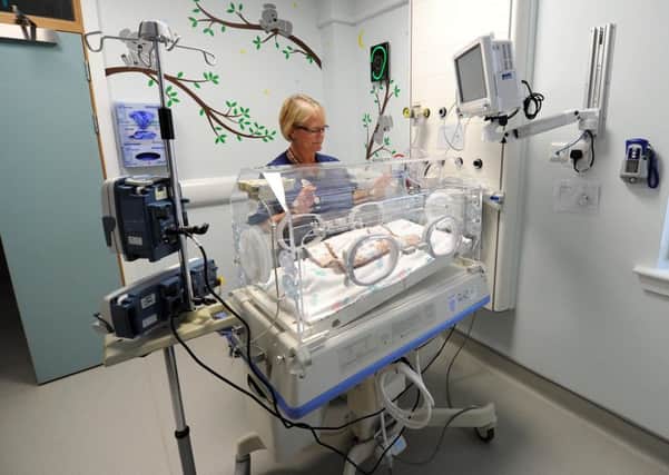 Forty-nine drug-dependent babies have been born in Tayside in 18 months. Picture: Lisa Ferguson