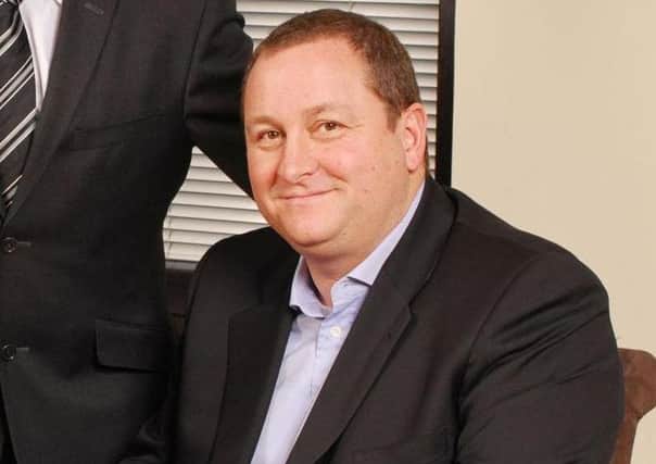 The Sports Direct chief has continued his war with Dave King. Picture: PA