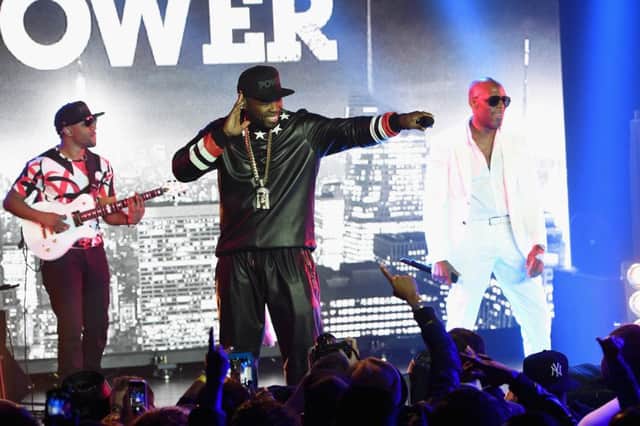 50 Cent short-changed his Glasgow audience by vanishing for part of the set. Picture: Getty