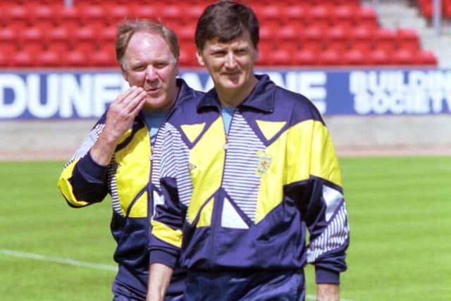 Andy Roxburgh would be appointed manager of the Scotland senior team in 1986, with Craig Brown as his assistant