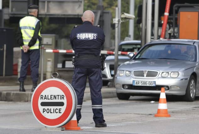 France will have security checks at 131 land crossings with Belgium, Germany, Spain, Italy, Switzerland and Luxembourg. Picture: AP