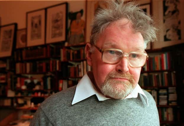 Alasdair Gray is recovering after a fall. Picture: TSPL